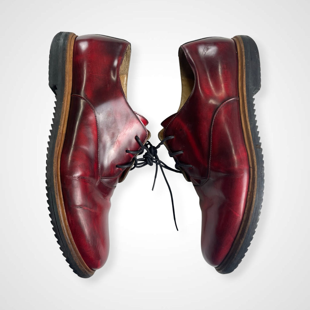 MM6 Maison Martin Margiela メゾンマルタンマルジェラ / シャドー加工 ダービーシューズ MADE IN ITALY SIZE:39(24.5cm程度)