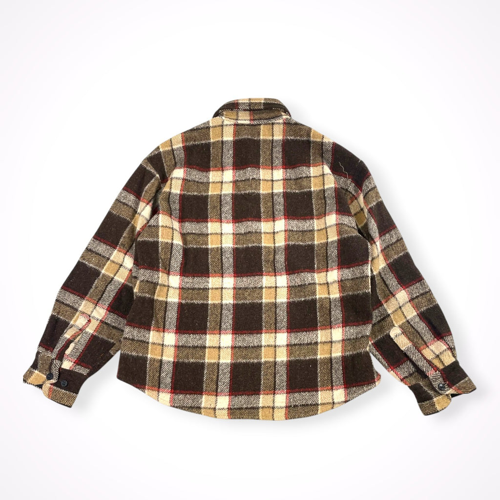 VINTAGE / ヴィンテージフランネルCPOジャケット 香港イギリス領時代 SIZE：L