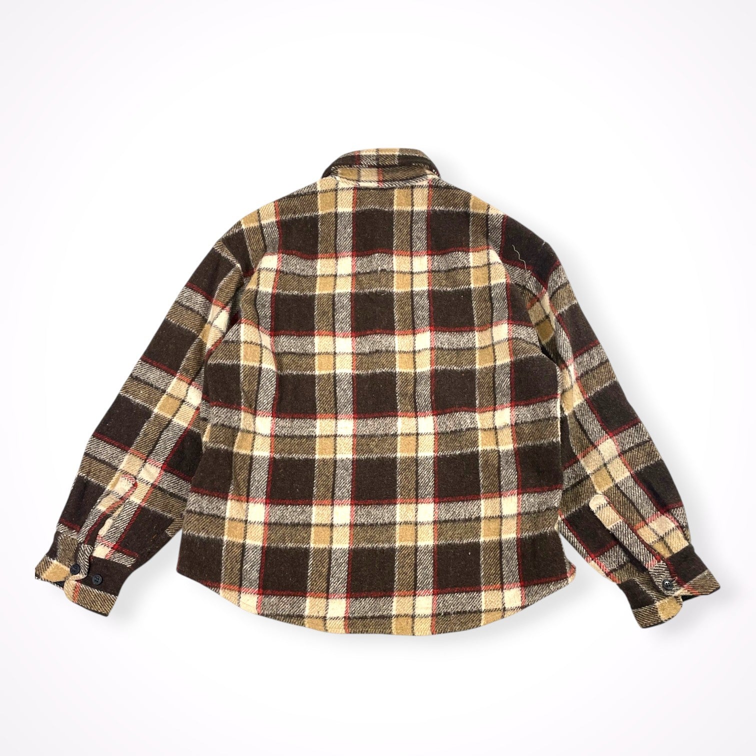 VINTAGE / ヴィンテージフランネルCPOジャケット 香港イギリス領時代 SIZE：L