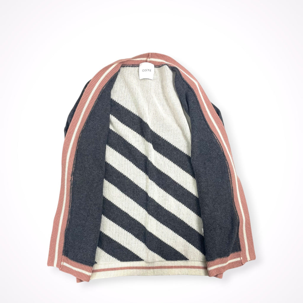CO|TE / カシミヤMIXレタードカーディガン 参考定価：60,000程度 SIZE：40