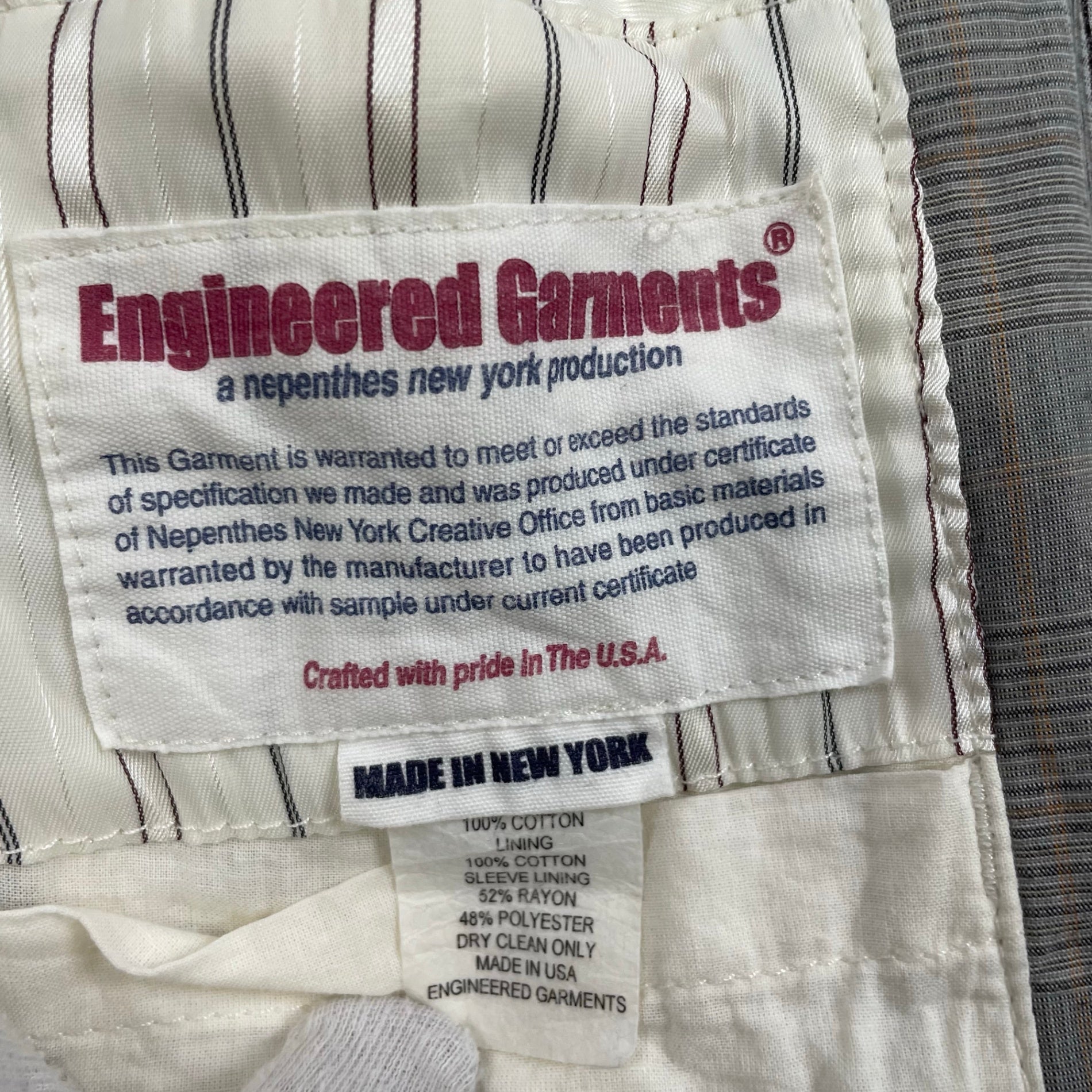 Engineered Garments エンジニアドガーメンツ / オールドワークジャケット 旧タグ 参考定価：46,000程度 SIZE:M
