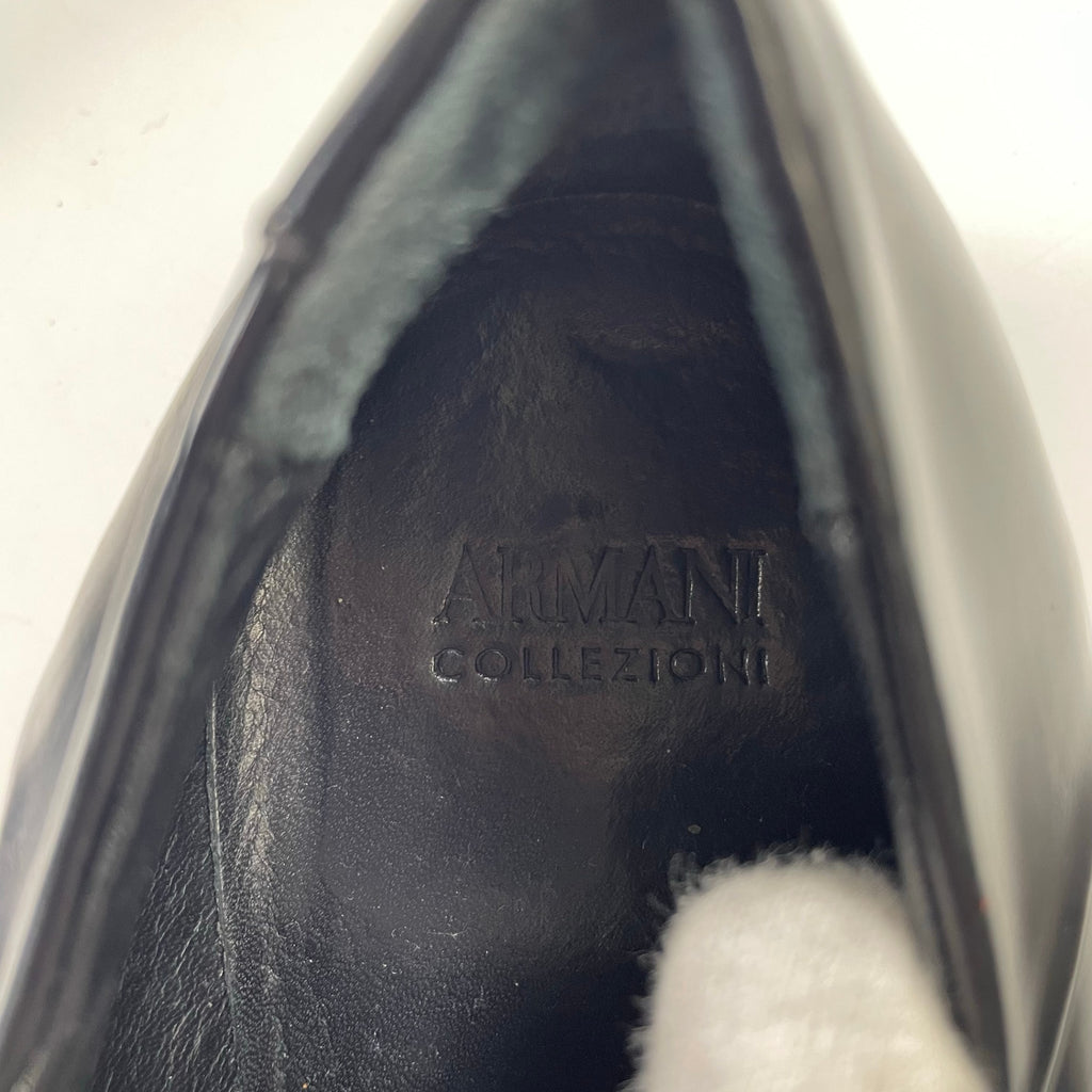 ARMANI COLLEZIONI / プレーントゥシューズ 参考定価：70,000程度 SIZE:25.5cm