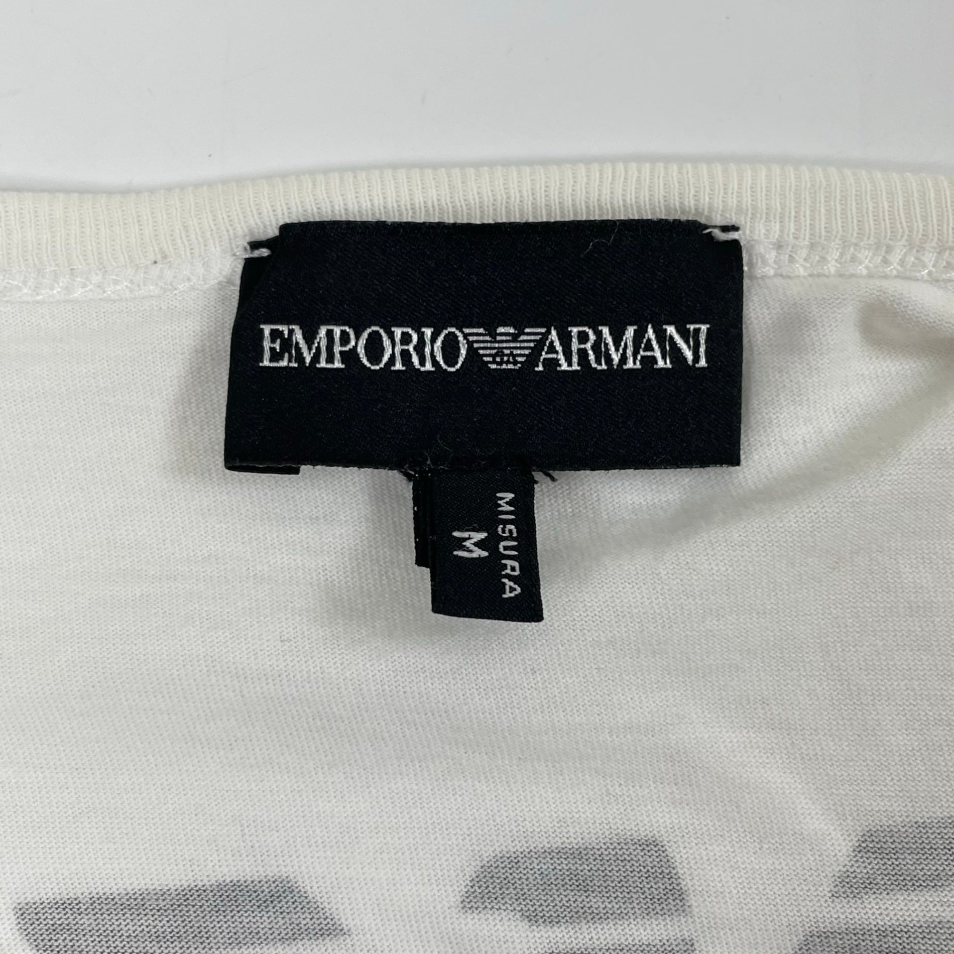 EMPORIO ARMANI / ティアドロップTEE 参考定価：20,000程度 SIZE:M
