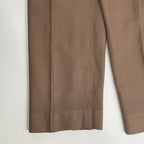 YOKE ヨーク / 2TUCK WIDE GURKHA TROUSERS ブラウン 参考定価：30,000+tax  SIZE:3