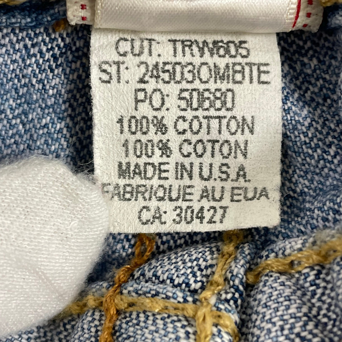 TRUE RELIGION / USA製 JOEY BIG T ダメージ加工フレアデニムパンツ SIZE:28