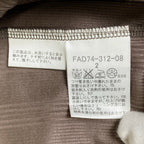 BURBERRY LONDON バーバリー ロンドン / ギミック プルオーバーシャツ カットソー ブラウン SIZE:2(M程度)