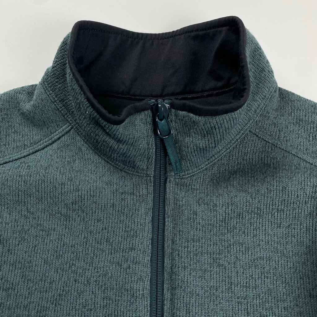 【ユニセックス】 ARC'TERYX アークテリクス / COVERT CARDIGAN コバート カーディガン 金刺繍 ニット ジャケット SIZE:XL