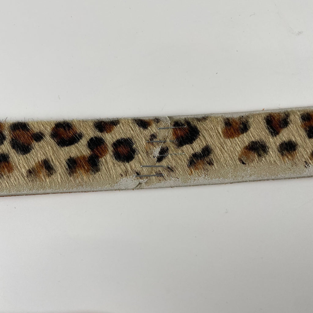 JUNYA WATANABE ジュンヤワタナベ / ハラコレザーベルト 全長113cm 10穴 76-99cm