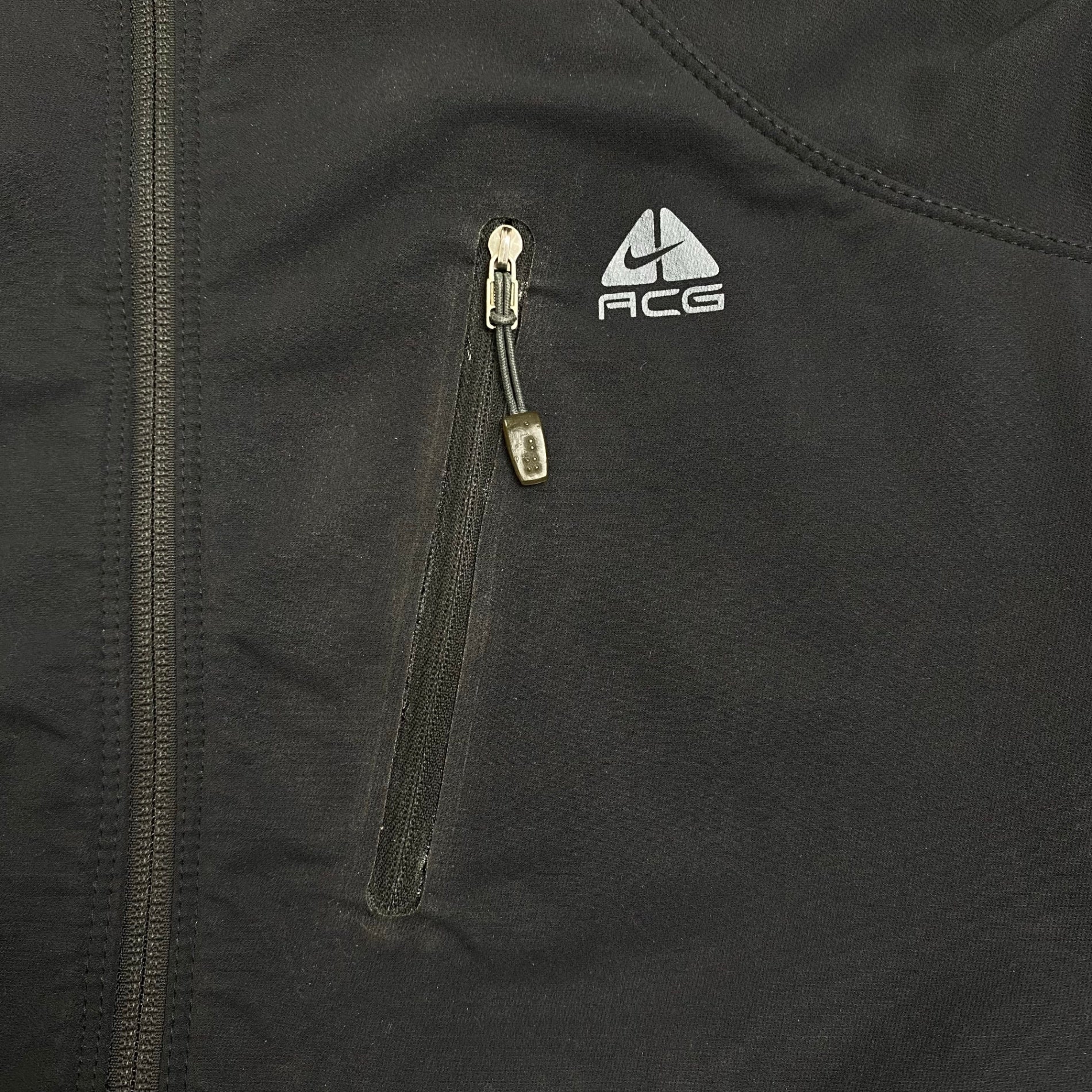 NIKE ACG ナイキ エーシージー / 90s ヴィンテージ ジップアップジャケット テック モノトーン SIZE:M