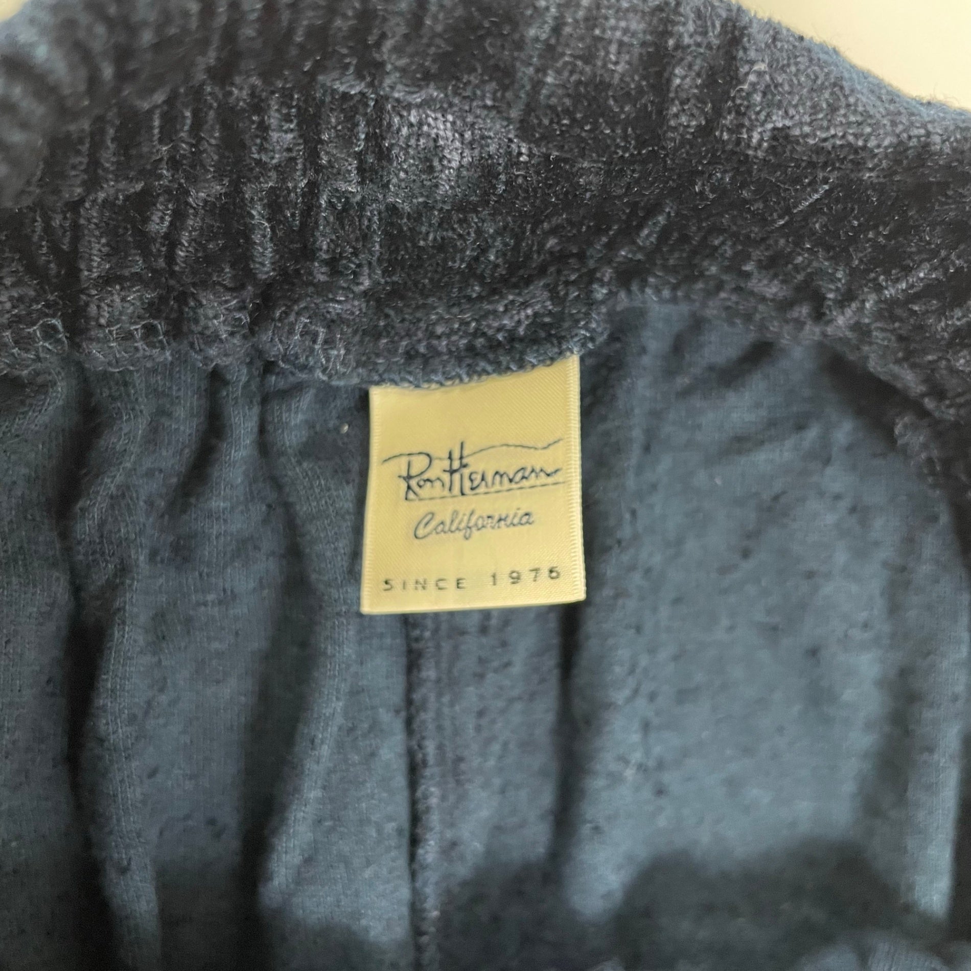 Ron Herman ロンハーマン / ベロアイージーワイドパンツ 参考定価：28,000程度 SIZE：S