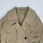 YLEVE / COTTON GABARDINE TRENCH COAT 参考定価：100,000程度 SIZE:5