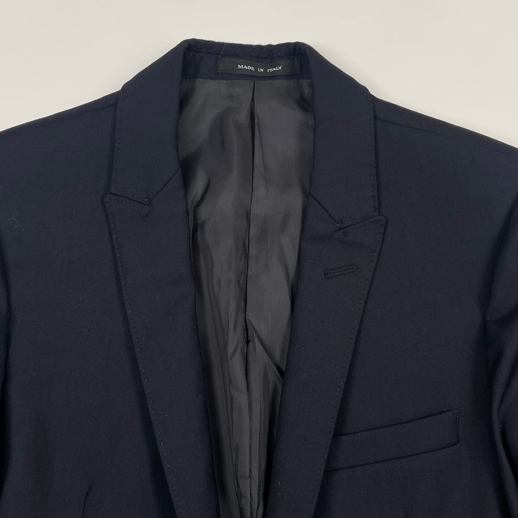 EMPORIO ARMANI エンポリオ アルマーニ / ナローラペル1Bスーツ 参考定価：230,000程度 SIZE:46