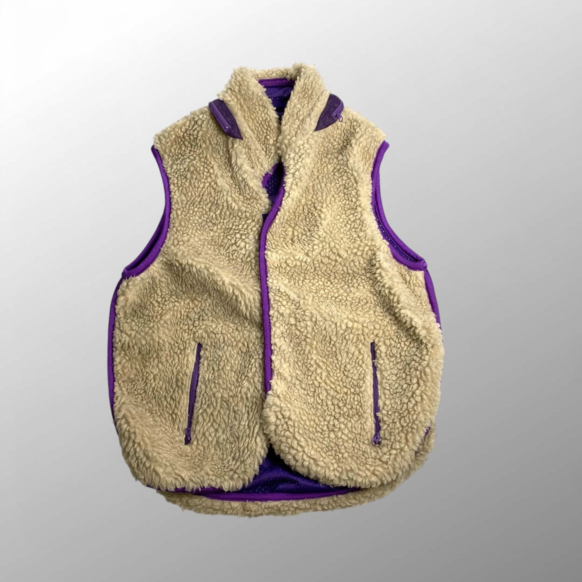 07AW kolor カラー / アーカイブ インサイドアウト パイピングボアベスト SIZE:1