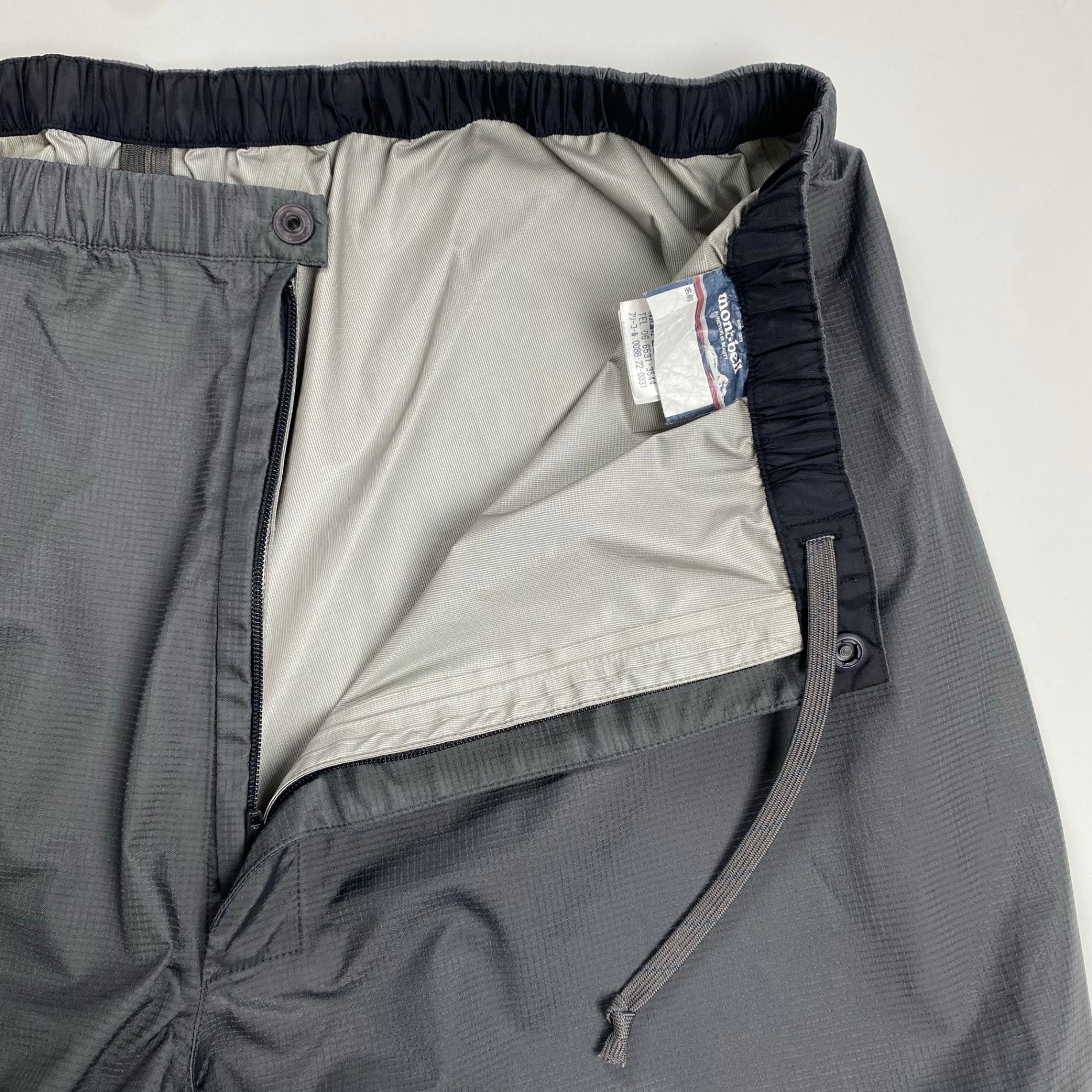 mont-bell モンベル / GORE-TEX レインダンサーパンツ グレー 1128342 SIZE：XL