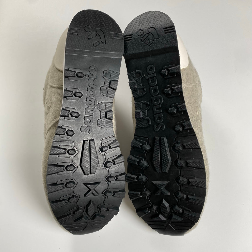 【未使用】 SANGACIO サンガッチョ / Tweed Greige ツイード スニーカー グレージュ 参考定価：22,500+tax SIZE:27cm