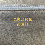CELINE / ヴィンテージ トリオワンショルダーバッグ ダークネイビー