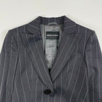 EMPORIO ARMANI / ストライプセットアップスーツ 参考定価：180,000程度 SIZE：42