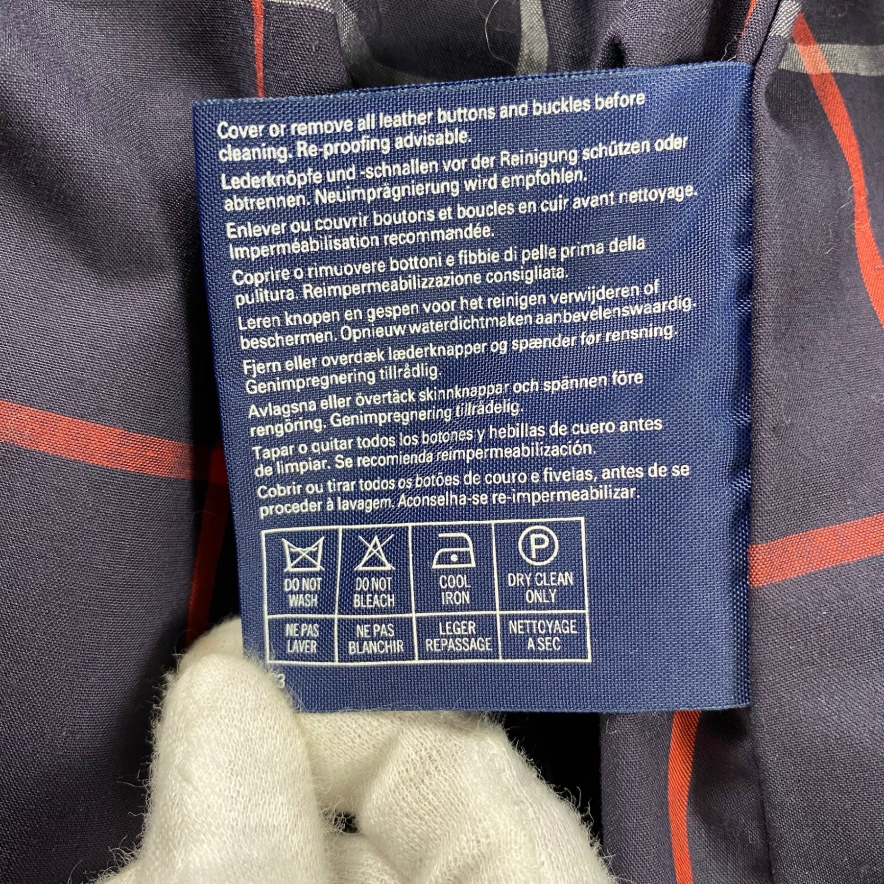 Burberry's バーバリーズ / 90s ヴィンテージ トレンチコート 裏地チェック SIZE：M程度