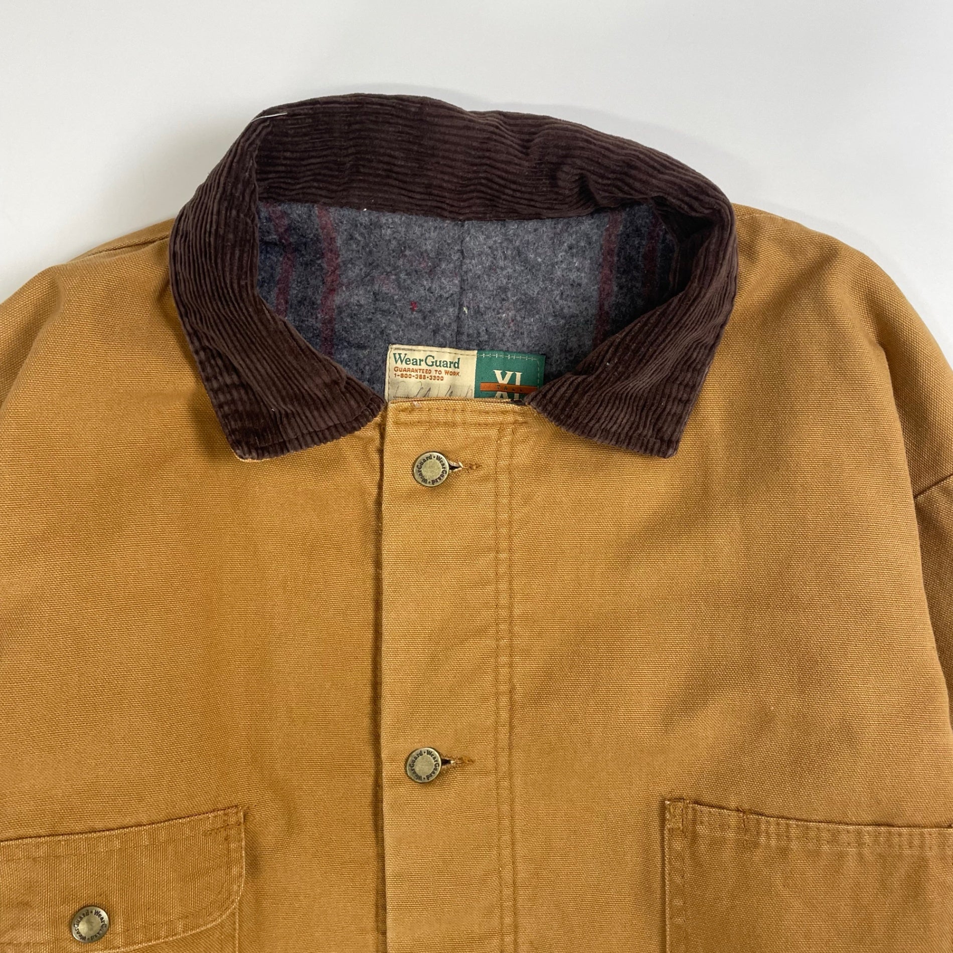 Wear Guard / 90s ブランケット付ダック地ワークジャケット SIZE：XL