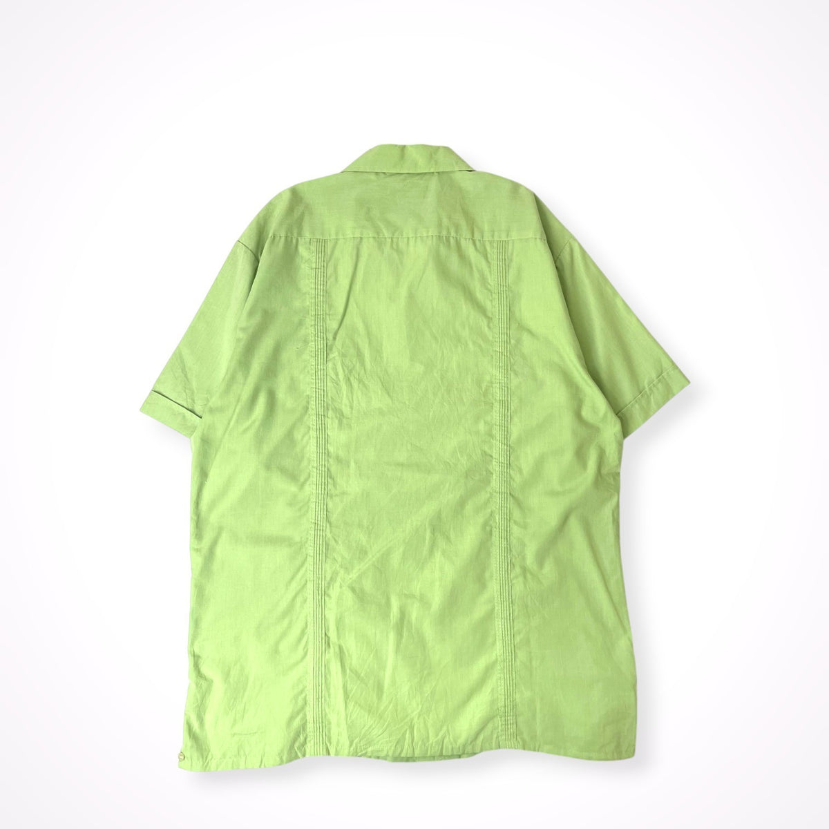 OMEGA / ヴィンテージキューバシャツ グリーン SIZE：L