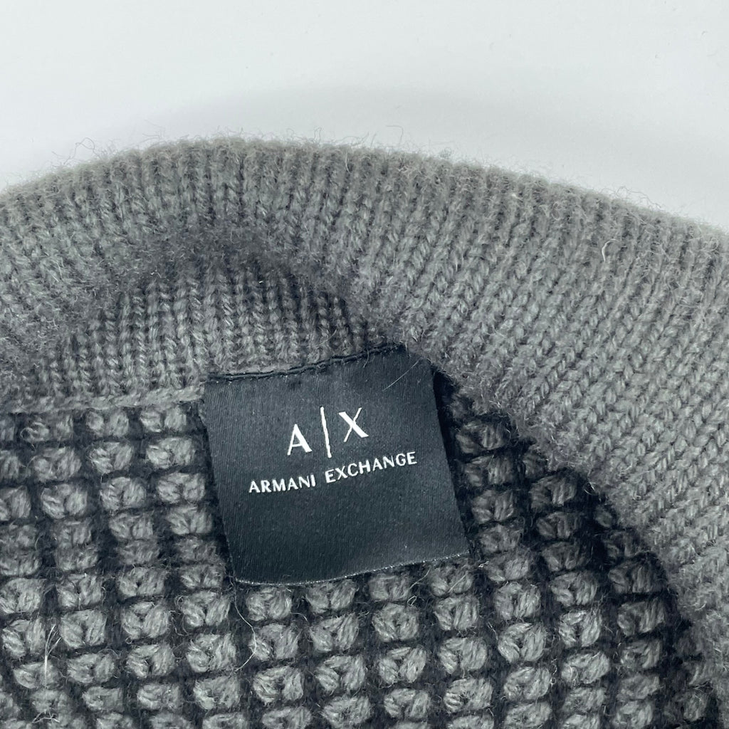 ARMANI EXCHANGE  アルマーニ エクスチェンジ / ワッフルニットショールカラーカーディガン  参考定価：35,000程度 SIZE:M