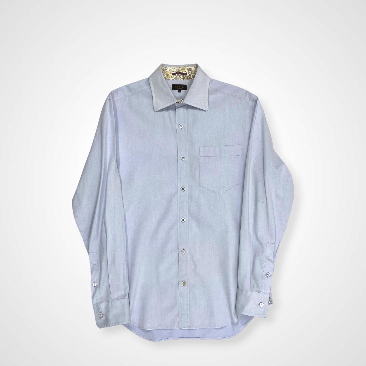 Paul Smith COLLECTION ポールスミスコレクション / フラワー切替シャツ 参考定価：30,000程度 SIZE:M