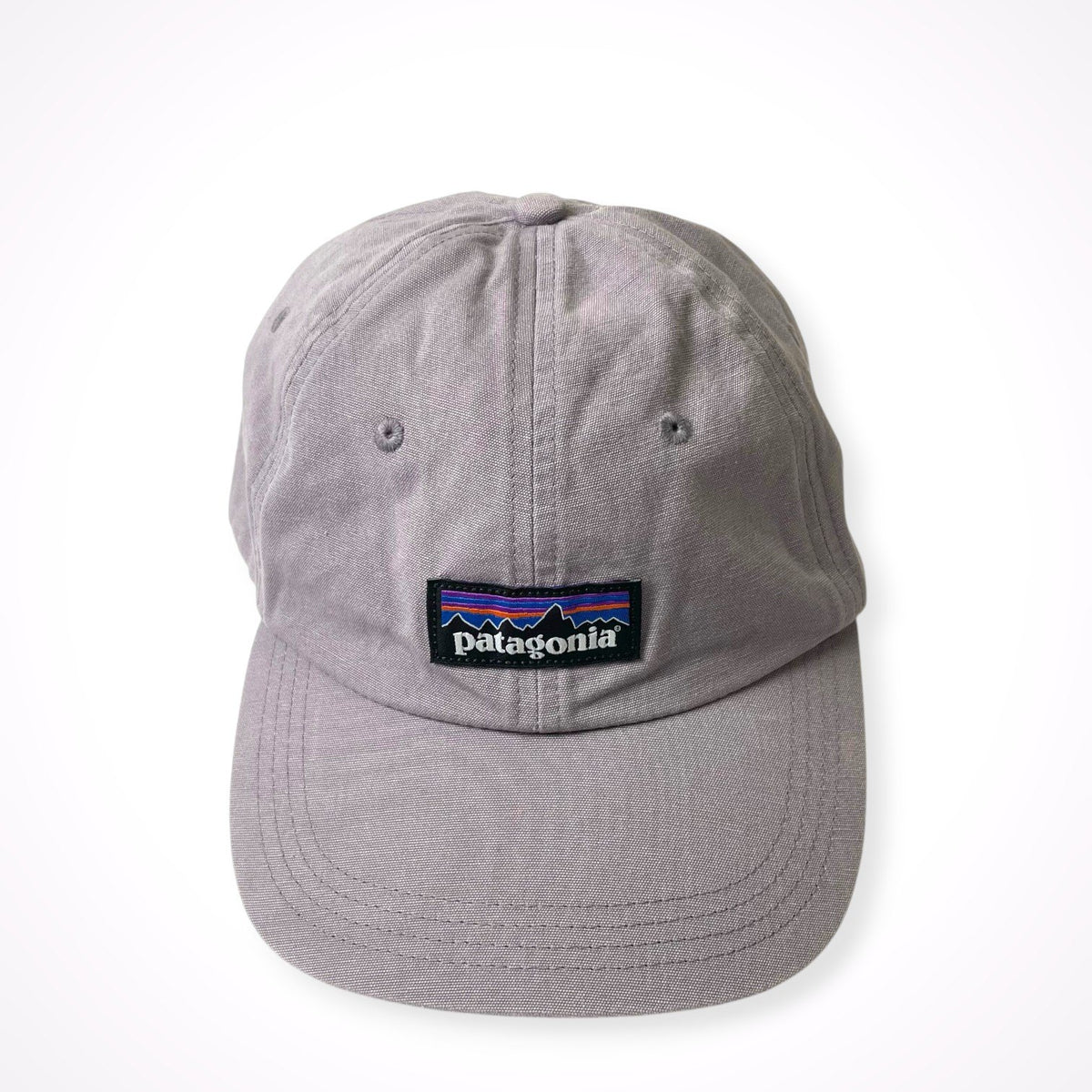 patagonia / P-6ラベルキャップ グレーパープル
