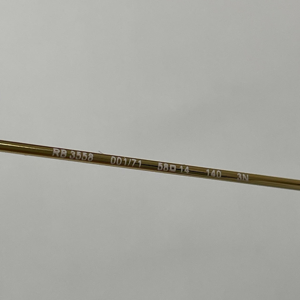 Ray-Ban レイバン / YOUGSTER ティアドロップ 度なしレンズ 美品 参考定価：23,680+tax SIZE:58□14