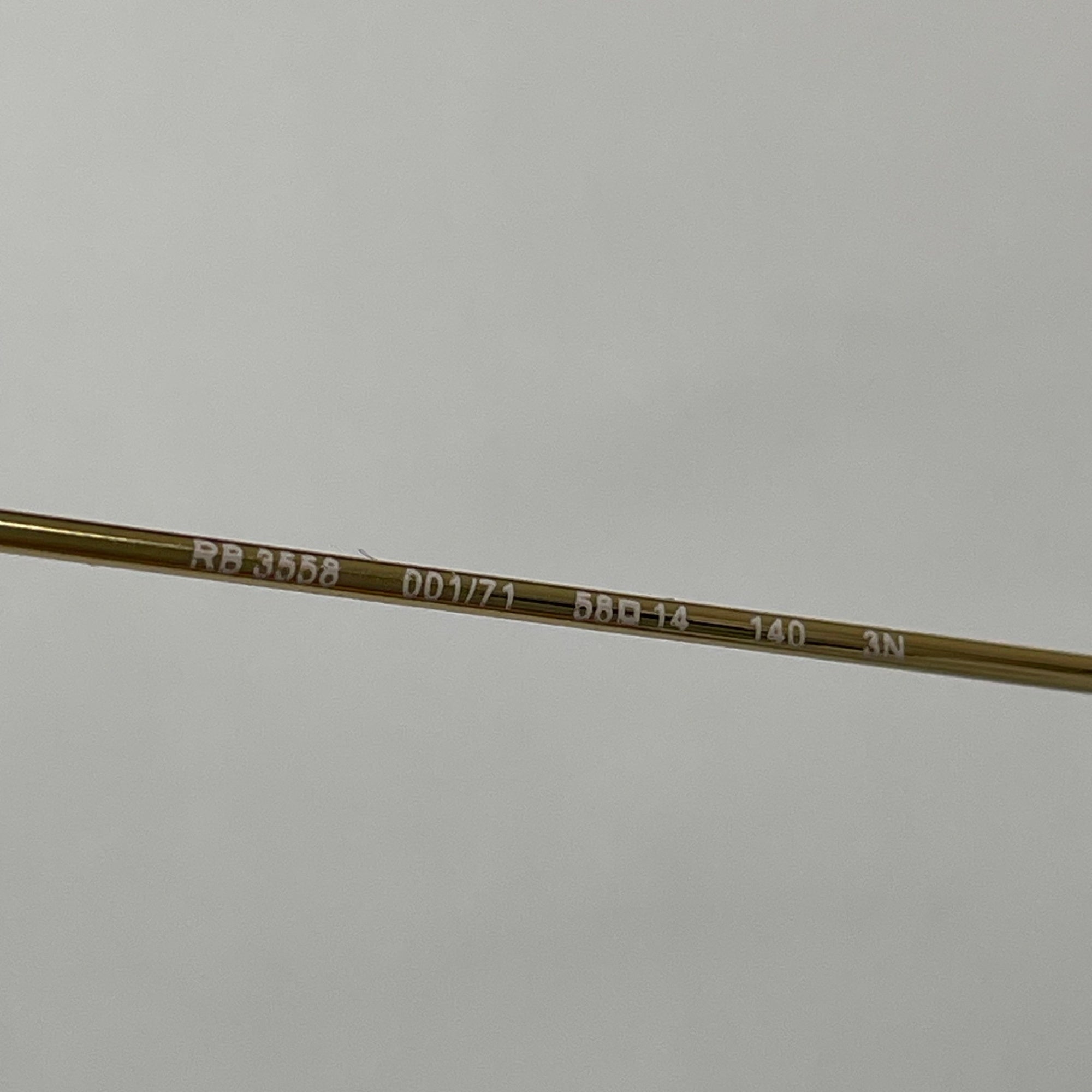 Ray-Ban レイバン / YOUGSTER ティアドロップ 度なしレンズ 美品 参考定価：23,680+tax SIZE:58□14