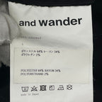 and wander / serge tapered pants 2タックイージーパンツ SIZE:4