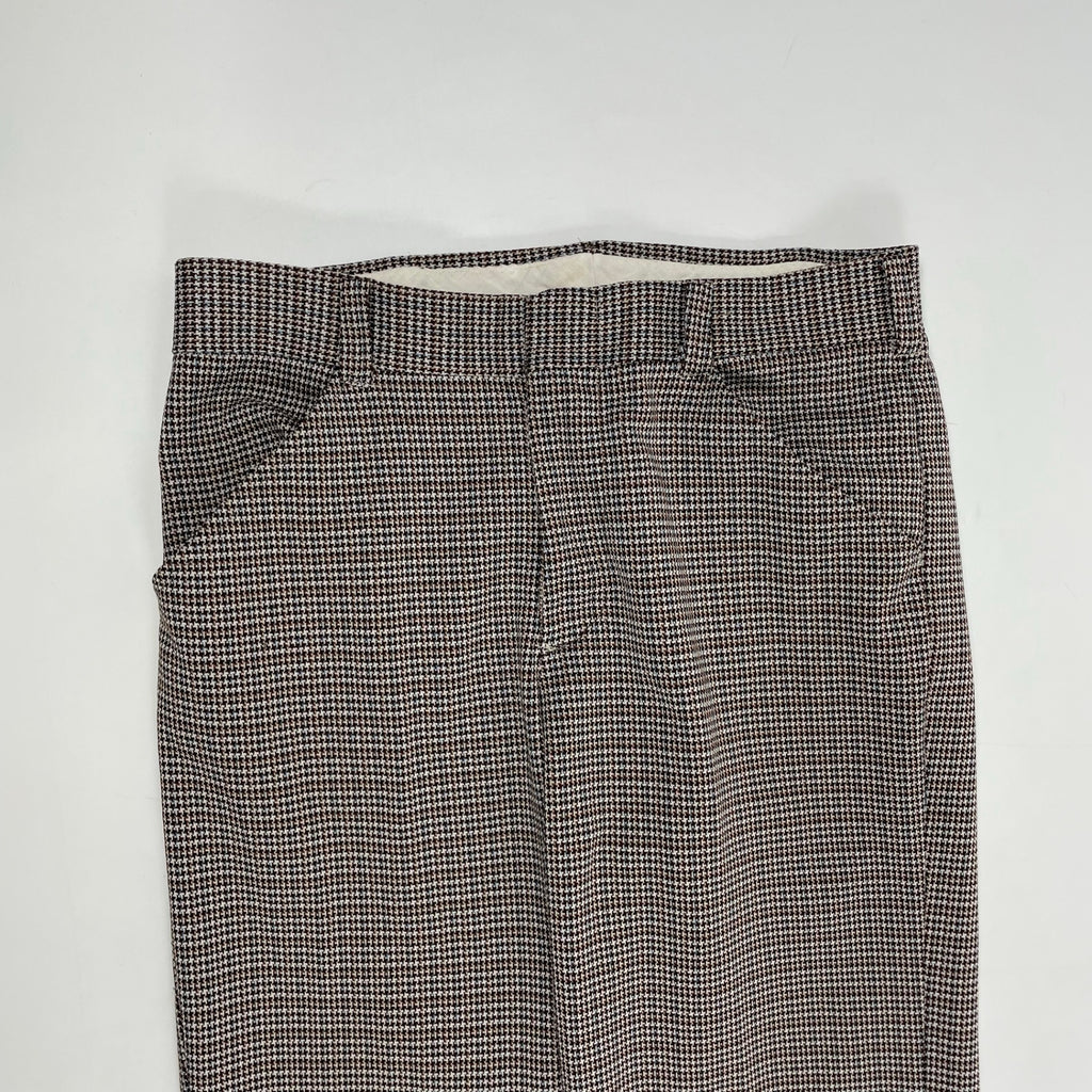 MONTGOMERY WORD / 80sハウンドトゥーススラックス SIZE：W82cm