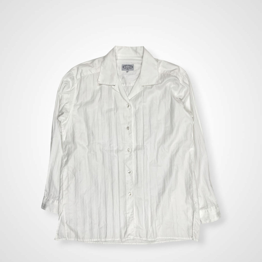VINTAGE ヴィンテージ / オープンカラーシャツ ホワイト スイス製 SIZE:40