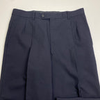 Christian Dior MONSIEUR クリスチャンディオール ムッシュ / ヴィンテージスラックス 2タック ネイビー SIZE:W82