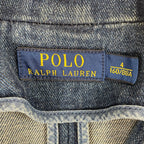 POLO RALPH LAUREN / ダブルブレストデニムブレザー 参考定価：60,000程度 SIZE:4