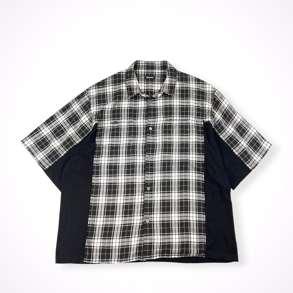 Undercoverism / 23SS PeツイルCK/天竺切替半袖シャツ SIZE:4