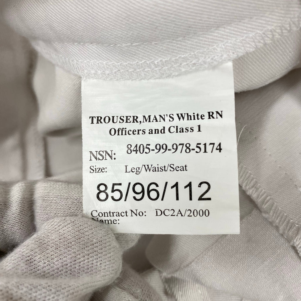 00s British army (RAF)  イギリス軍 ロイヤルエアフォース / Class 1 DRESS TROUSERS バックポケット サイドアジャスター SIZE：85/96/112