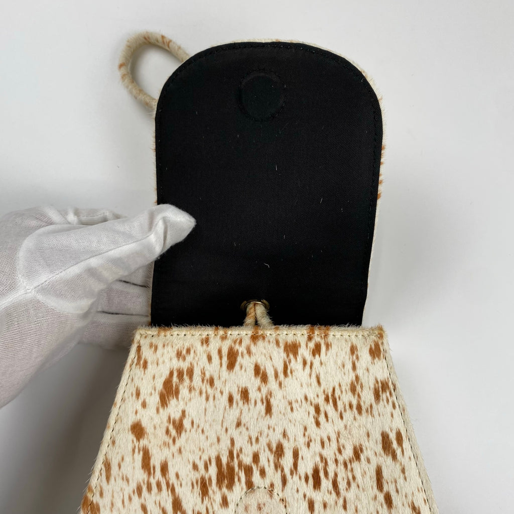 HEY!MrsROSE ヘイ!ミセスローズ / カウヘアーミニバッグ  参考定価：20,000+tax