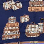 Burberry's / ヴィンテージ ノヴァチェック バッグ柄シルクスカーフ