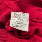 BARACUTA バラクータ / ヴィンテージMERINOアーガイルニット スコットランド製 SIZE:LL