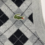 VINTAGE LACOSTE ラコステ / ヴィンテージ アーガイルニットベスト SIZE：2