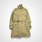 POLO RALPH LAUREN ポロ ラルフローレン / 100％コットンギャバ トレンチコート Dカン ガーメントカバー付 参考定価：89,000+tax SIZE:S