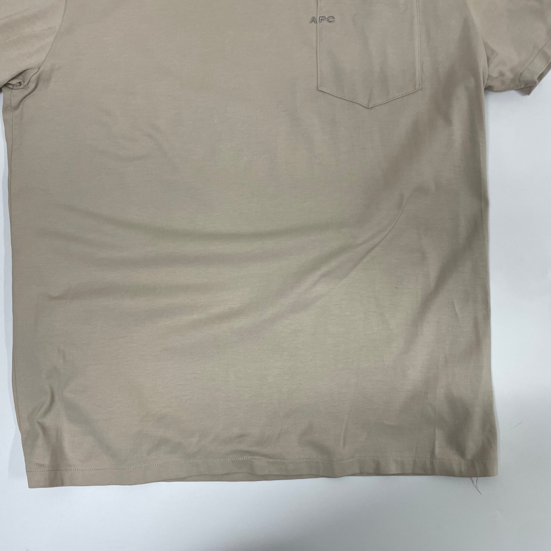 A.P.C. / 刺繍ポケットTシャツ 参考定価：8,400+tax SIZE:L