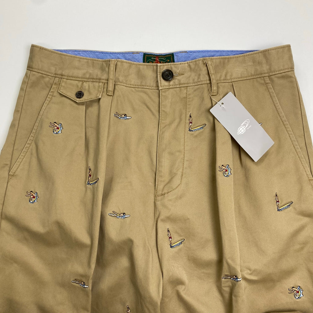 J CREW × BEAMS PLUS ジェイクルー ビームスプラス / コラボ サーファー刺繍 チノパン 参考定価：32,000+tax SIZE:32