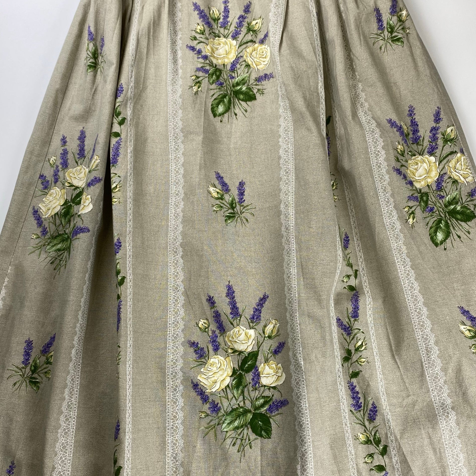 古着 ヴィンテージ アンティーク / ヴィンテージブーケプリント ワンピース SIZE:M程度