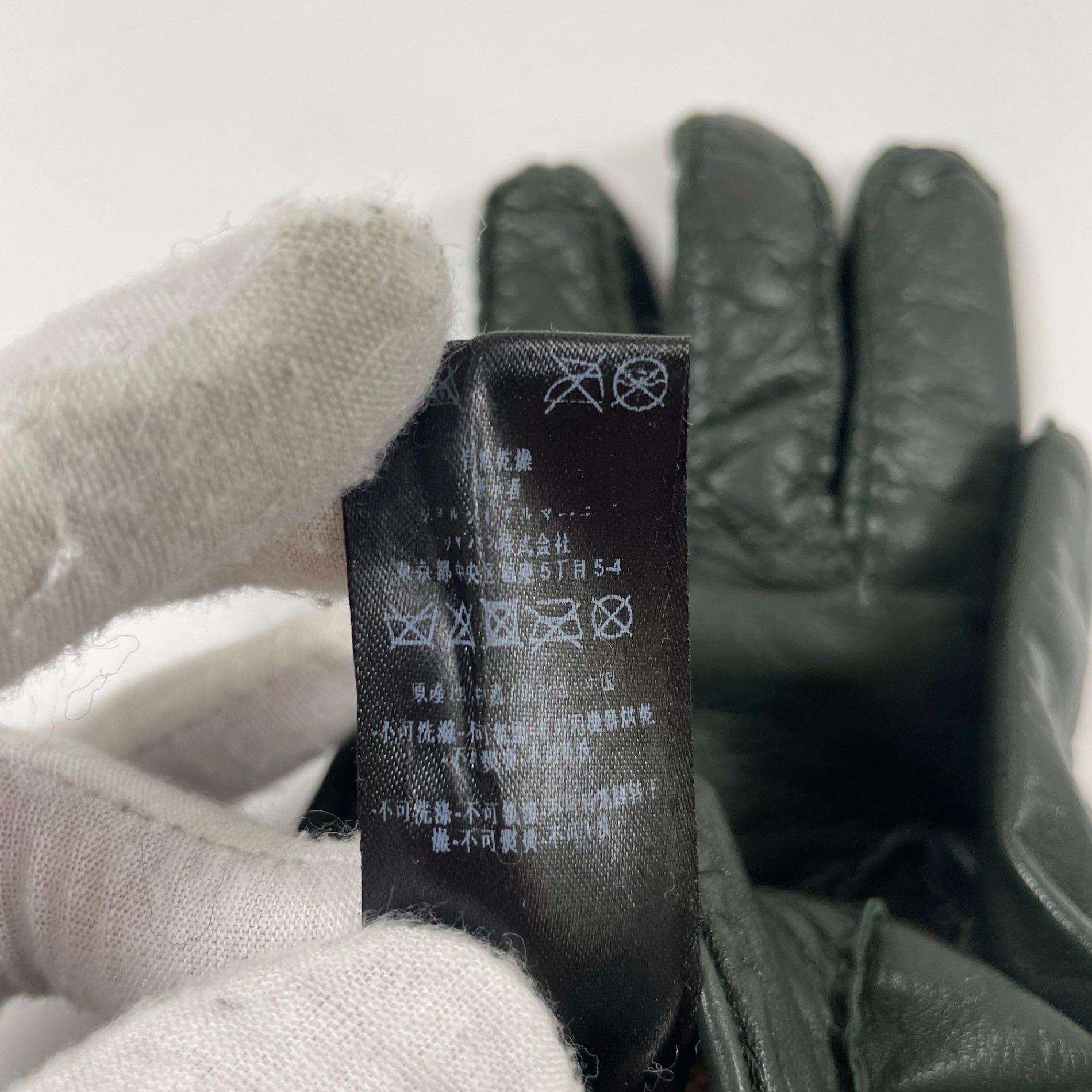 EMPORIO ARMANI / ラムレザーグローブ 参考定価：42,000程度
