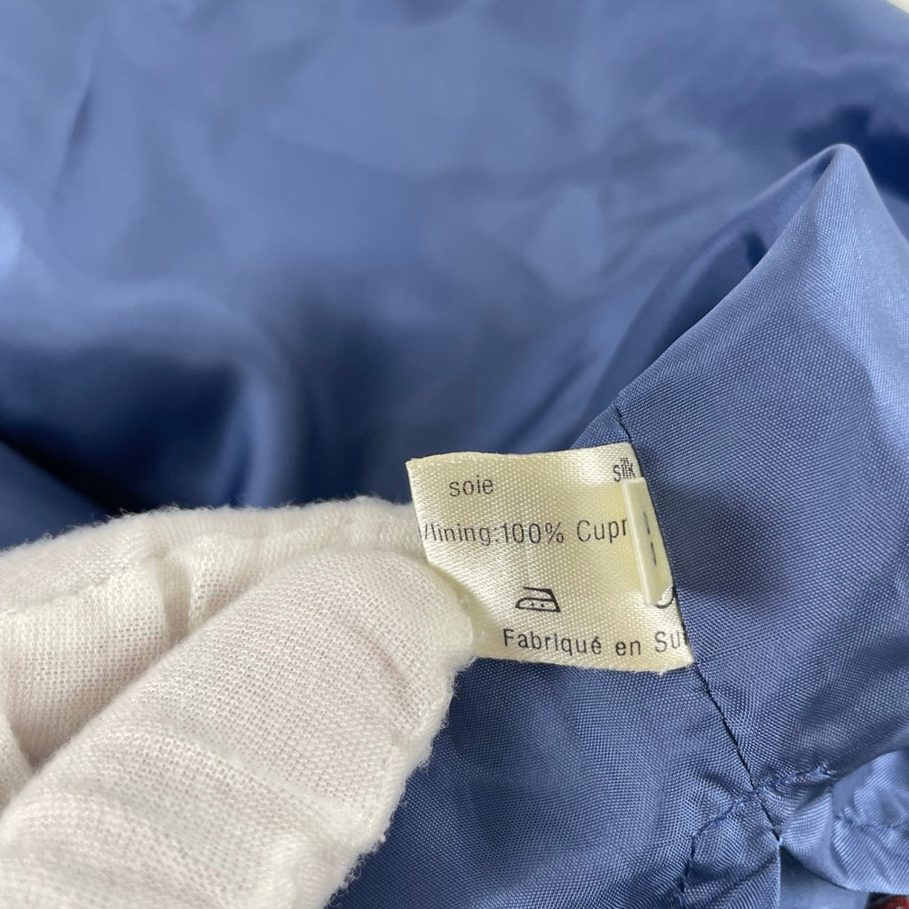EURO VINTAGE / ヴィンテージシルクシャツワンピース SIZE：38