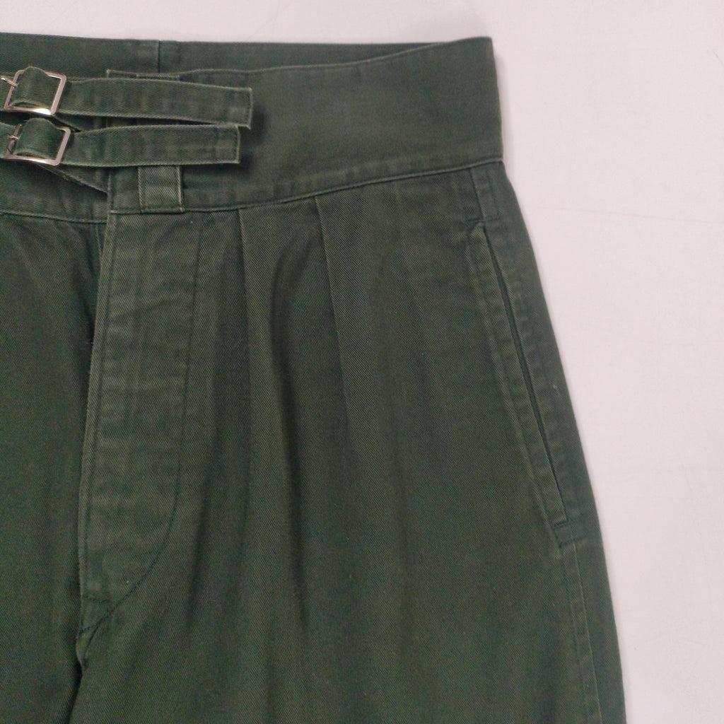 DOUBLE BELTED GURKHA TROUSERS / DOUBLE BELTED GURKHA TROUSERS 参考定価：27,000+tax SIZE:1