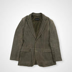 EMPORIO ARMANI エンポリオ アルマーニ / アーカイブ ラムレザースウェードジャケット SIZE:48