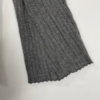 DEMYLEE デミリー / フレアスリーブ リブニット 参考定価：35,000程度 SIZE:S