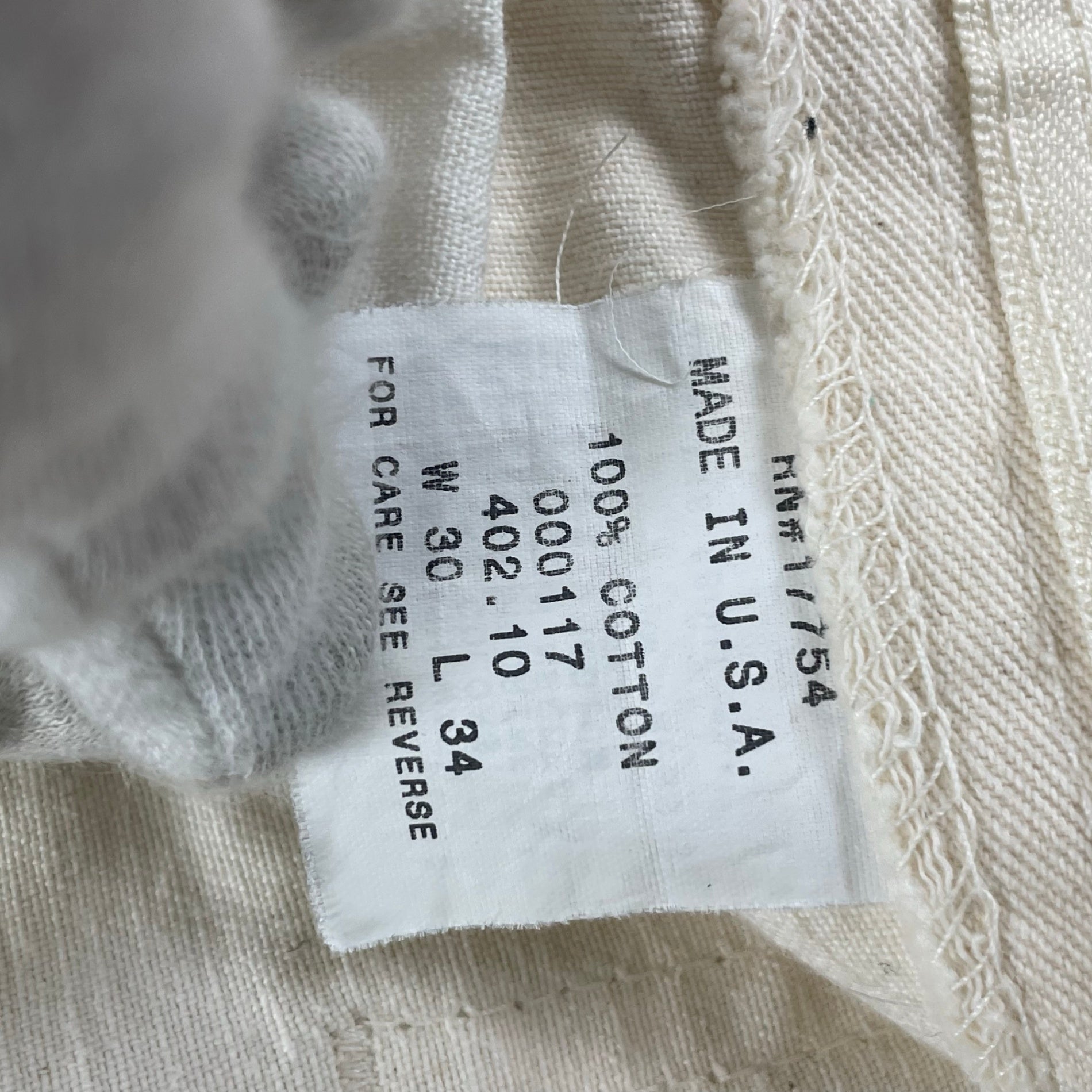 KEY キー / 三本針USA製ワークパンツ ペインターパンツ TALONジップ  SIZE：W30